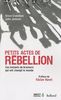 Petits actes de rebellion