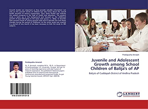 Juvenile and Adolescent Growth among School Children of Balija's of AP: Balija's of Cuddapah District of Andhra Pradesh