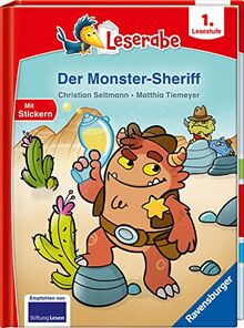 Der Monster-Sheriff - Leserabe ab Klasse 1- Erstlesebuch für Kinder ab 6 Jahren (Leserabe - 1. Lesestufe)