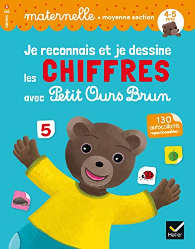 Je Reconnais Et Je Dessine Les Chiffres Avec Petit Ours Brun - Moyenne Section