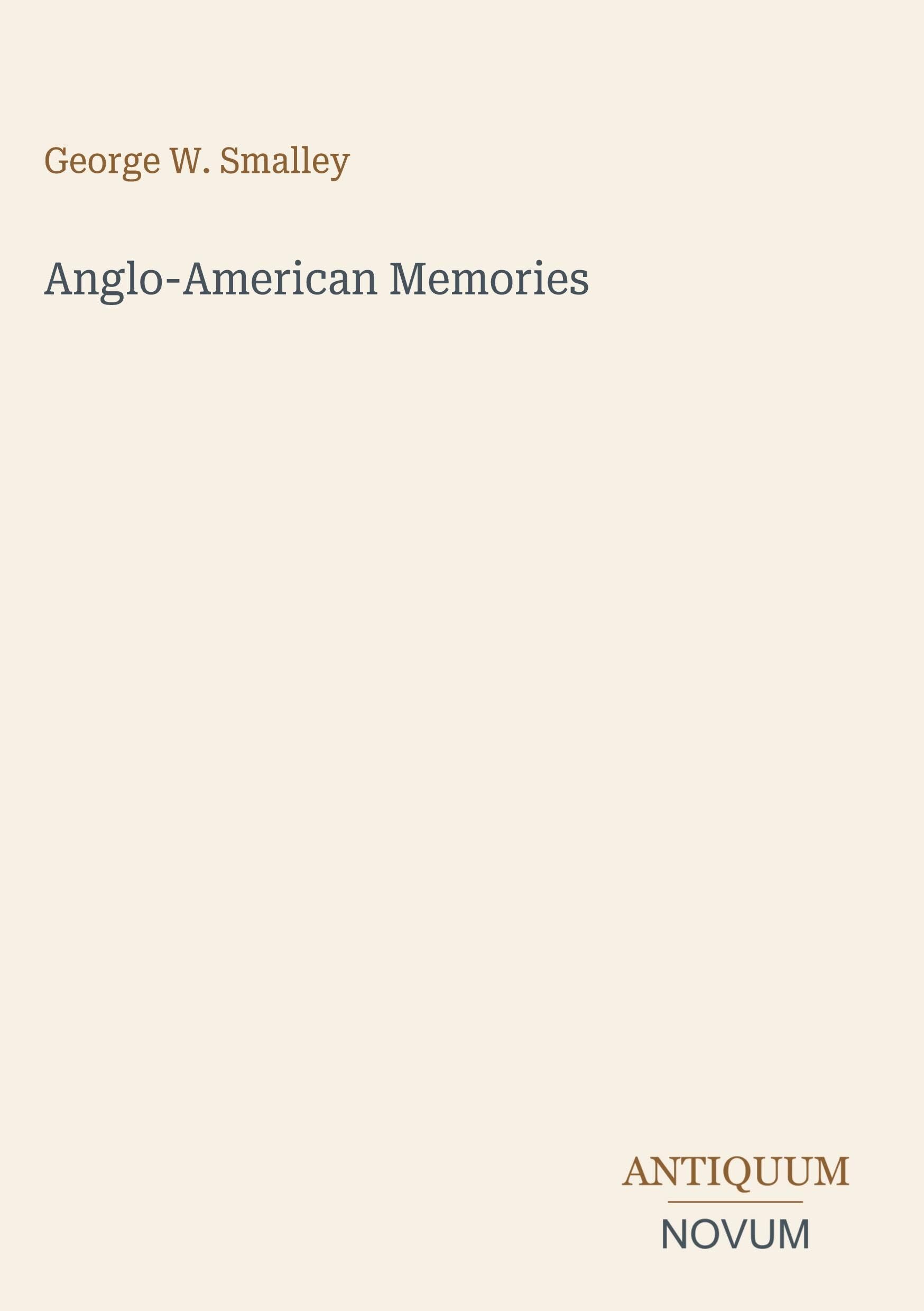 Anglo-American Memories