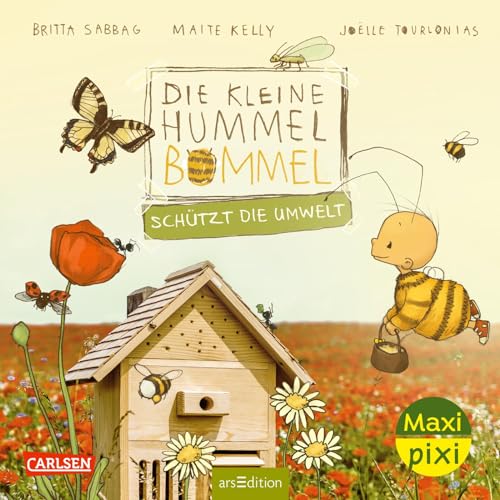 Maxi Pixi 445 VE 5 Die kleine Hummel Bommel schützt die Umwelt (5 Exemplare) - M Kelly Britta Sabbag