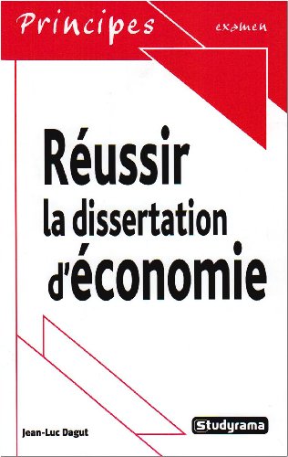 Corriga dissertation d economie
