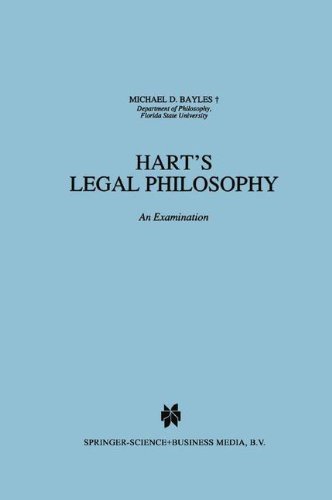 Hart's Legal Philosophy: An Examination (Law and Philosophy Library)