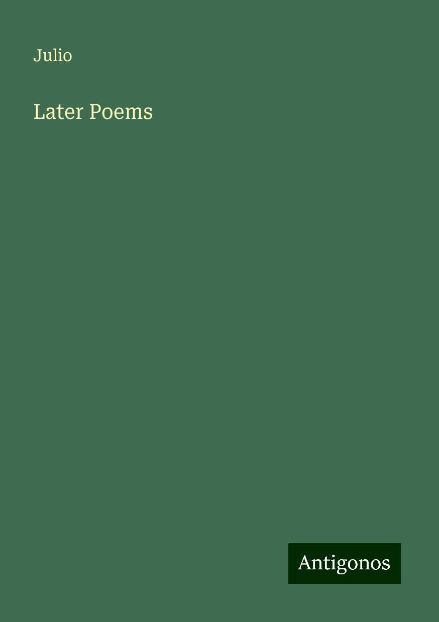 Later Poems