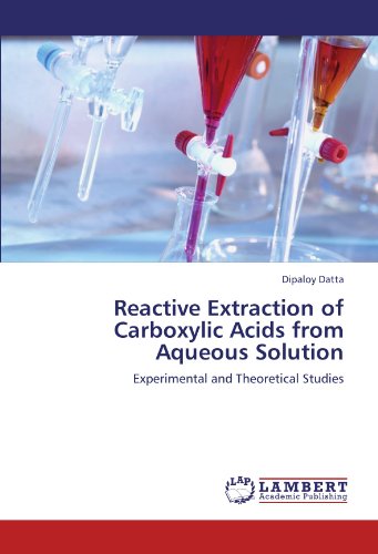 Reactive Extraction of Carboxylic Acids from Aqueous Solution: Experimental and Theoretical Studies