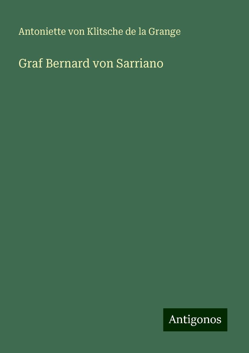 Graf Bernard von Sarriano