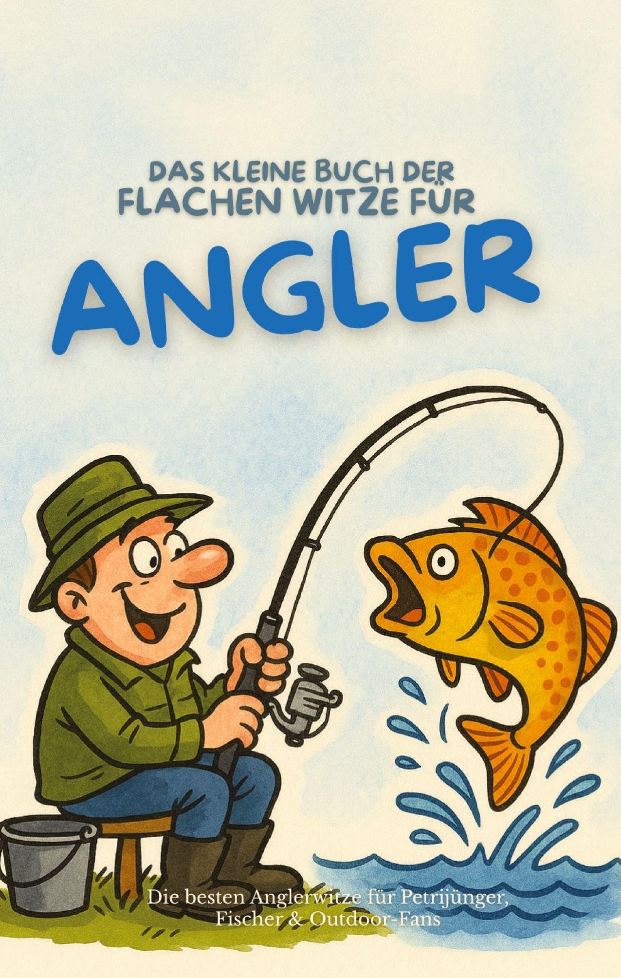Das kleine Buch der flachen Witze für Angler: Die besten Anglerwitze für Petrijünger, Fischer & Outdoor-Fans