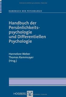 Handbuch der Psychologie: Handbuch der Persönlichkeitspsychologie und Differentiellen Psychologie: BD 2