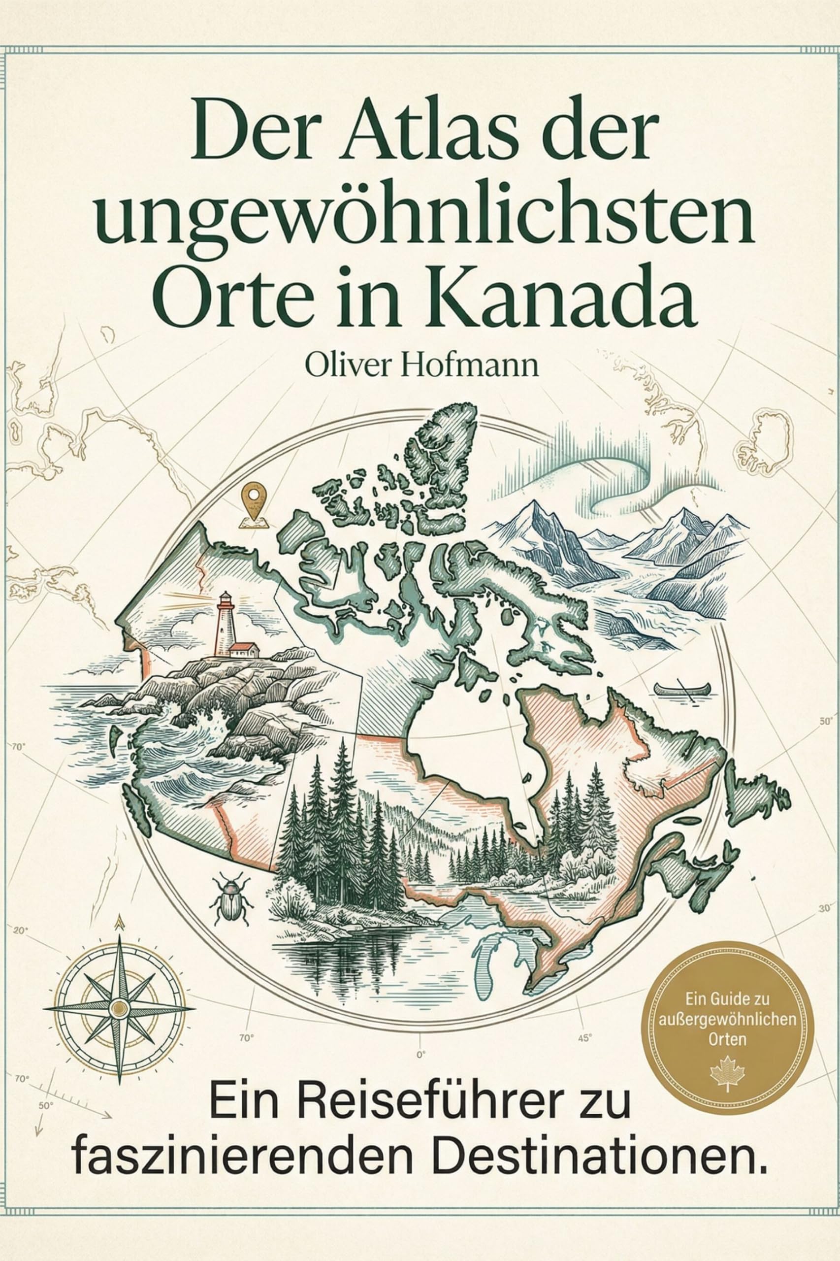 Der Atlas der ungewöhnlichsten Orte in Kanada: Ein Reiseführer zu faszinierenden Destinationen. Der ultimative Guide für Entdecker und Naturfreunde. Das perfekte Geschenk für Kanada-Reisende
