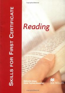 Skills For First Certificate Reading: Student's Book