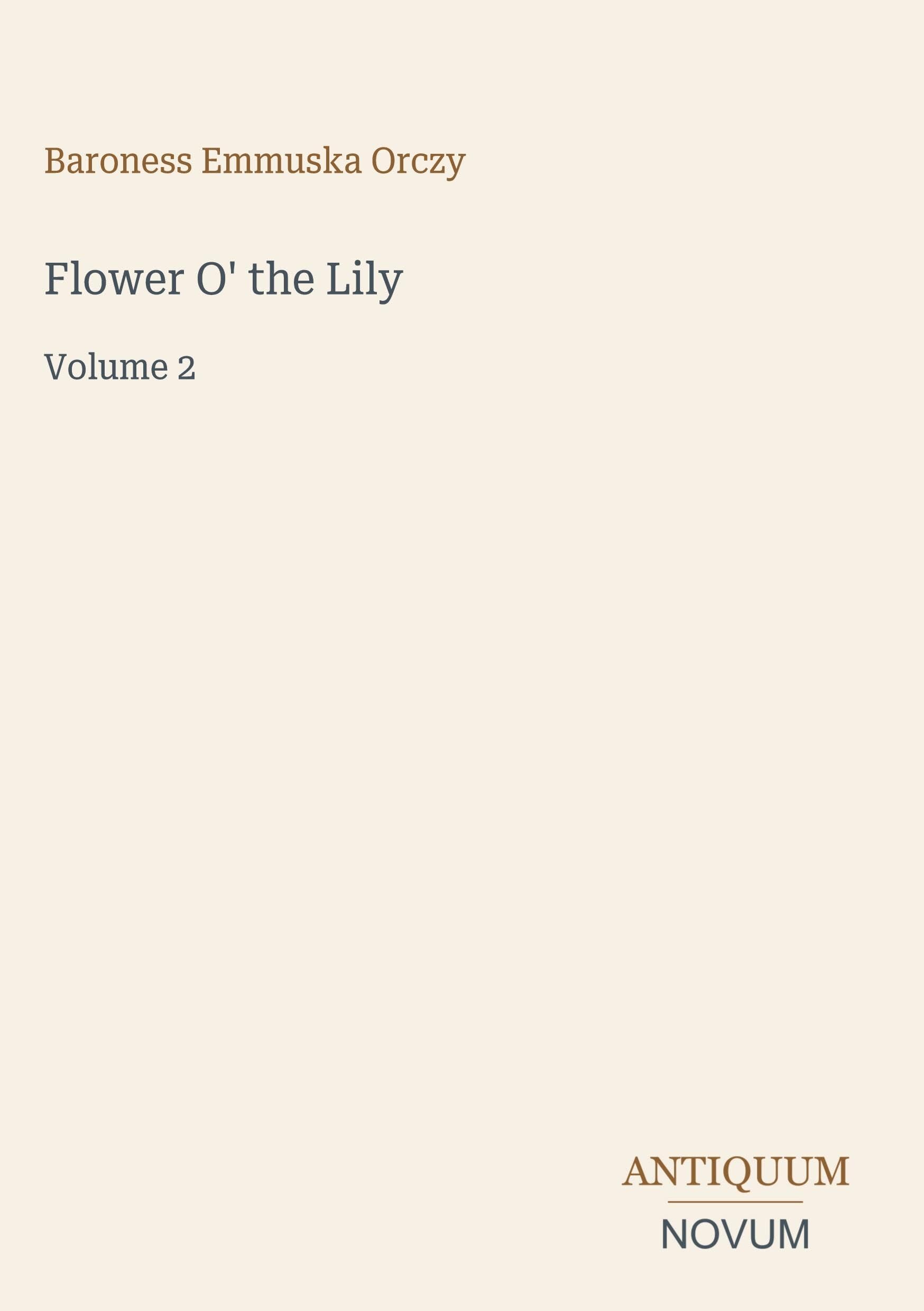 Flower O' the Lily