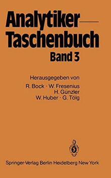 Analytiker-Taschenbuch (Analytiker-Taschenbuch, 3, Band 3)