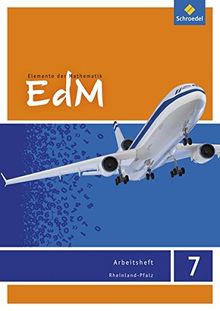Elemente der Mathematik SI - Ausgabe 2016 für Rheinland-Pfalz: Arbeitsheft 7