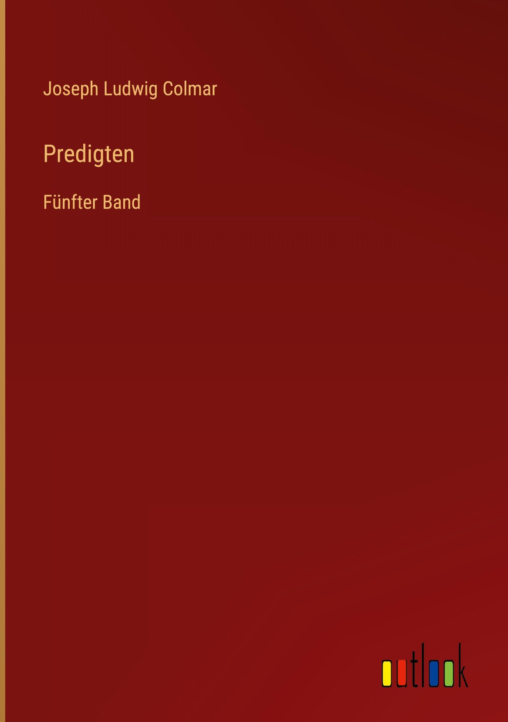 Predigten: Fünfter Band