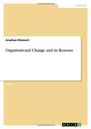 Organisational Change and its Reasons