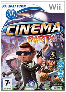 NINTENDO GIOCO SCANETA LA FESTA! WII CINEMA PARTY