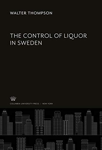 The Control of Liquor in Sweden
