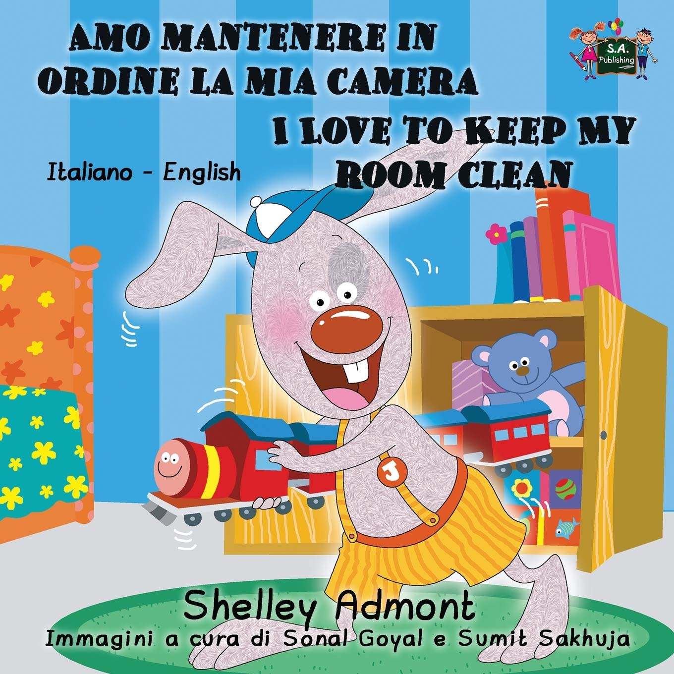 Amo mantenere in ordine la mia camera I Love to Keep My Room Clean (bilingual italian english, Children's book Italian ): italian kids books, ... English Bilingual Collection, Band 4)