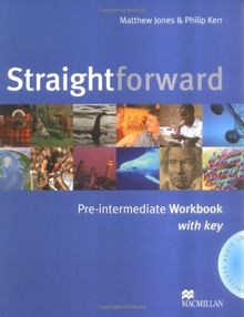 Straightforward: Pre-intermediate / Workbook with Audio-CD and Key