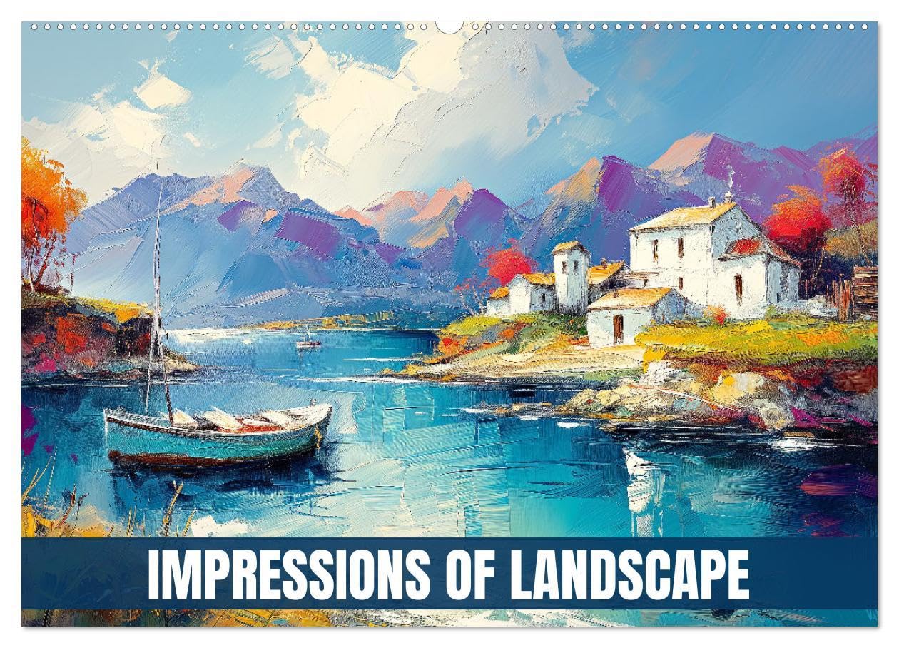 Impressions of landscape (Wall Calendar 2026 DIN A2 landscape), CALVENDO 12 Month Wall Calendar: The calendar includes 12 beautiful Impressionistic landscape images from around the world.