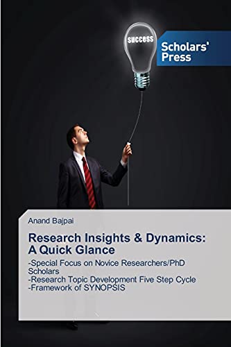 Research Insights & Dynamics: A Quick Glance: -Special Focus on Novice Researchers/PhD Scholars -Research Topic Development Five Step Cycle -Framework of SYNOPSIS
