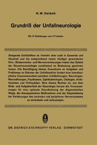 Grundriß der Unfallneurologie