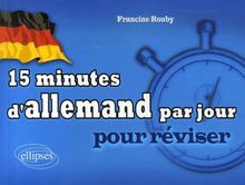 15 minutes d'allemand par jour pour réviser