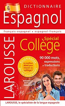 Dictionnaire espagnol : français-espagnol, espagnol-français : spécial collège