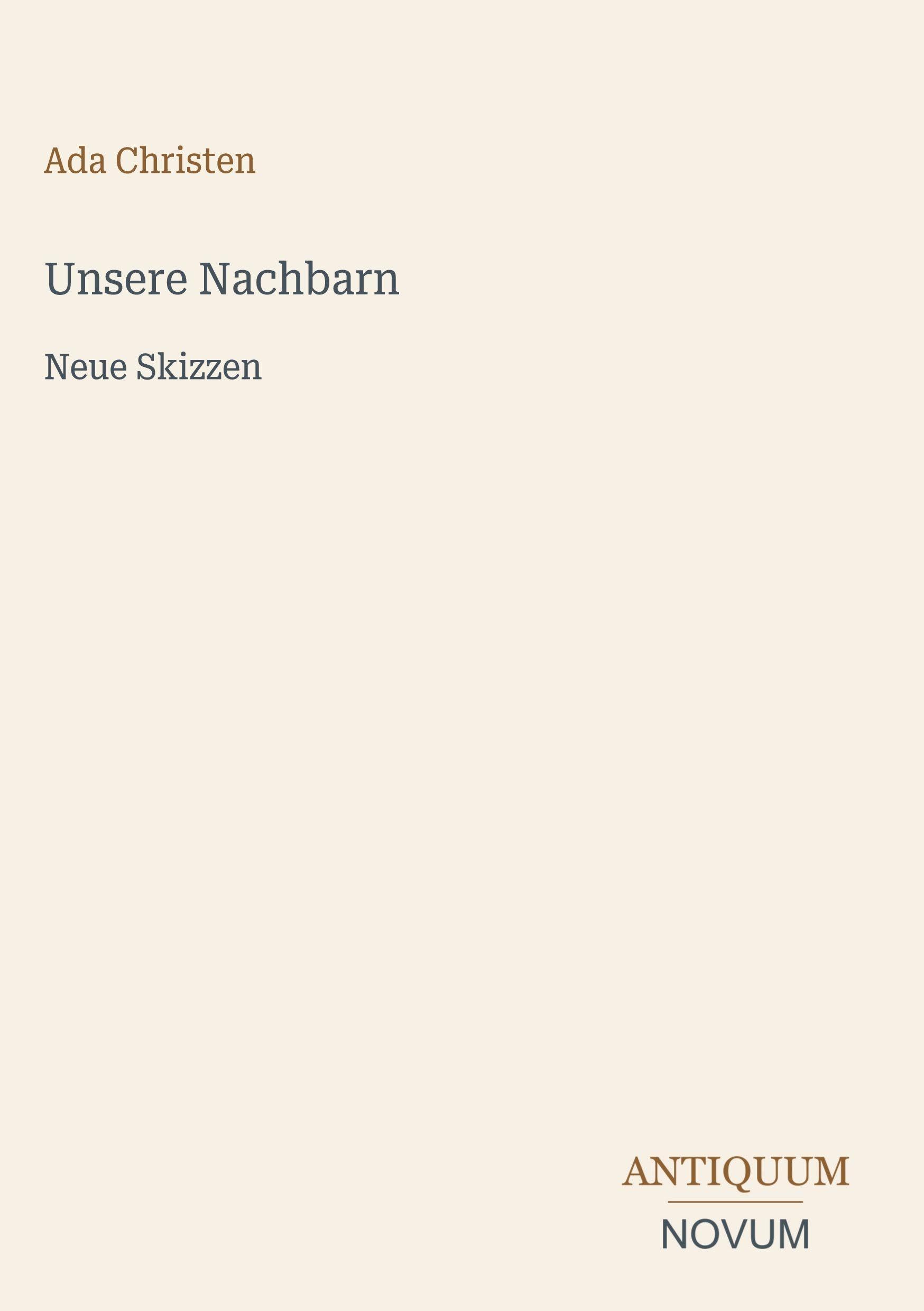 Unsere Nachbarn: Neue Skizzen
