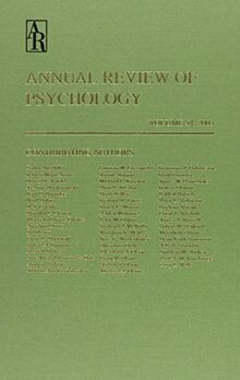 Annual Review of Psychology: 2003