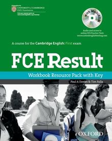 FCE Result. Upper-Intermediate: B2. Workbook with Key und Multi-CD-ROM (First Certificate)