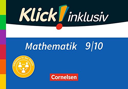 Klick! inklusiv   Klick! inklusiv - Mathematik - 9 10 Schuljahr - Mathias Nimmrichter Petra Kühne Gebunden