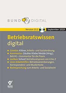 Betriebsratswissen digital Version 13.2, DVD-ROM
