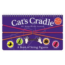 Cat's Cradle: A Book of String Figures [With Three Colored Cords] (Book and String)