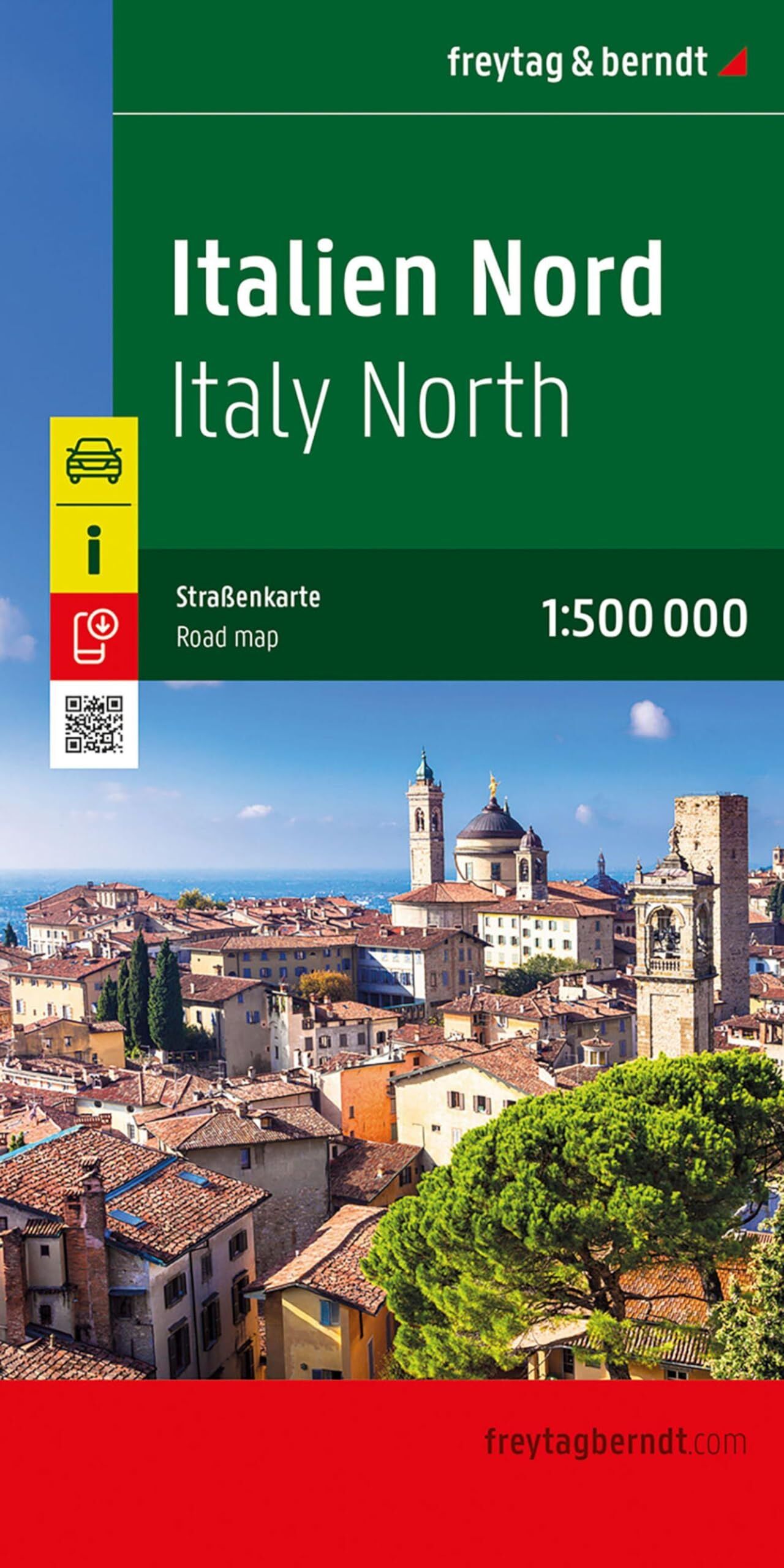 unbekannt Freytag & Berndt Straßenkarte Italien Nord 1, 500.000