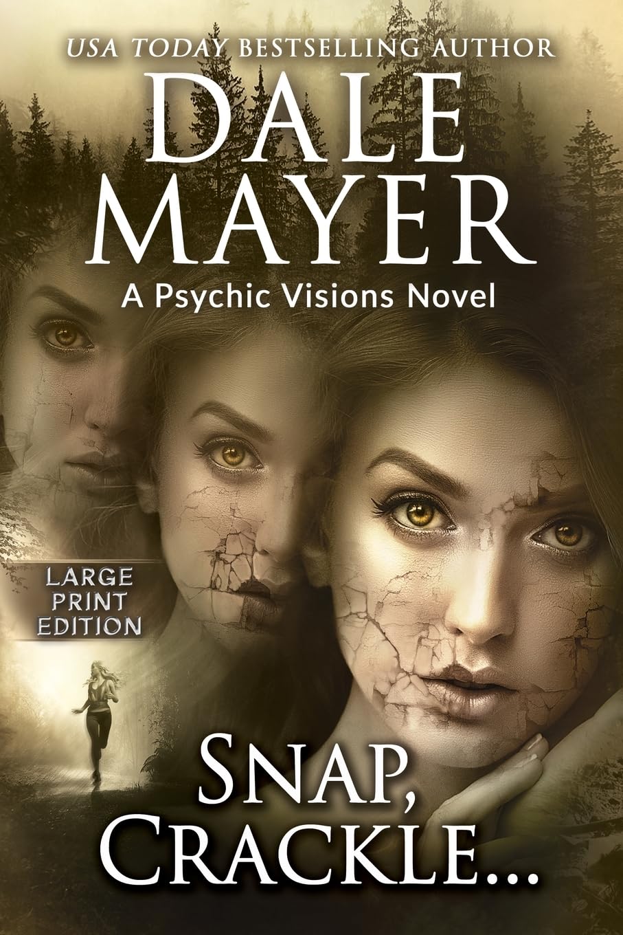 Snap, Crackle...: A Psychic Visions Novel (Psychic Visions (Large Print, Softcover), Band 19)