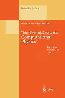 Third Granada Lectures in Computational Physics: Proceedings of the III Granada Seminar on Computational Physics, Held at Granada , Spain, 5–10 September 1994 (Lecture Notes in Physics, 448, Band 448)