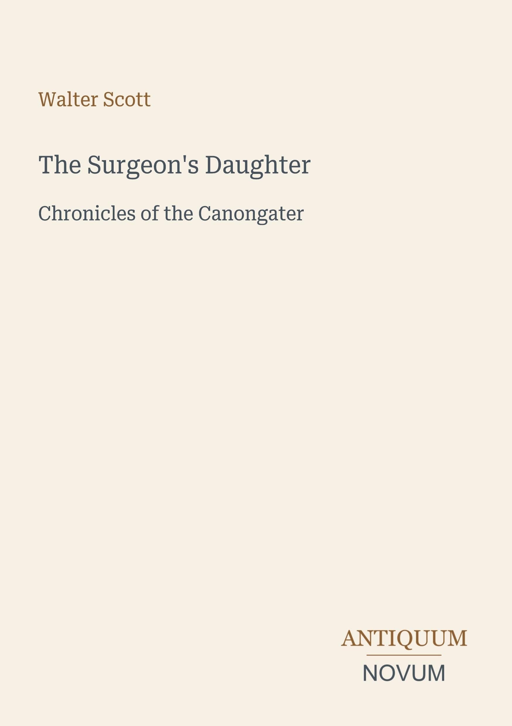 The Surgeon's Daughter