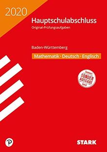 STARK Original-Prüfungen Hauptschulabschluss 2020 - Mathematik, Deutsch, Englisch 9. Klasse - BaWü