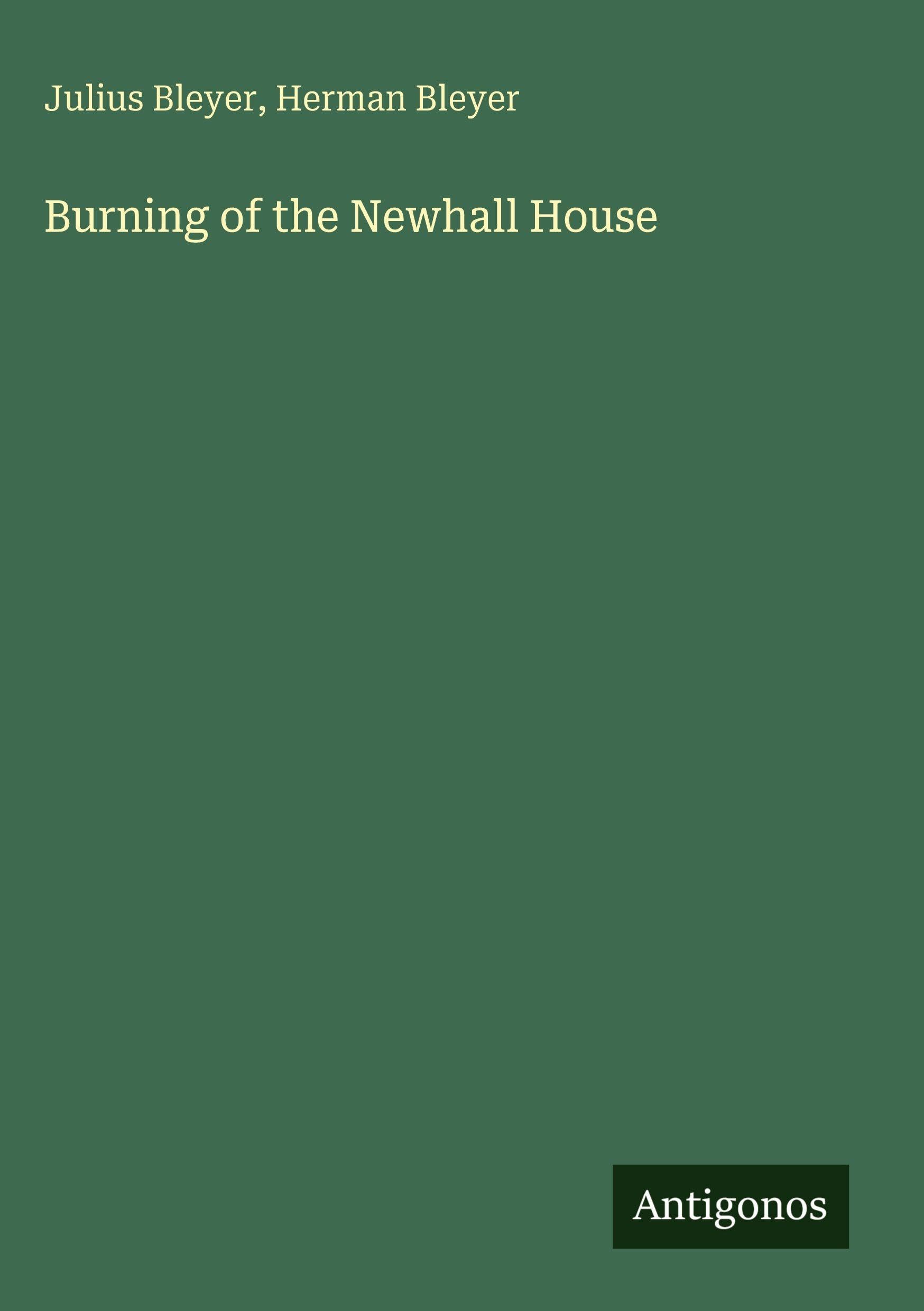 Burning of the Newhall House