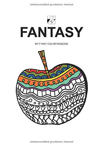 EyeVisto Fantasy Malbuch: My f1rst color1ngbook