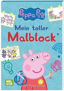 Peppa: Mein toller Malblock: Mit Ausmalbildern | Kinderbeschäftigung ab 3 (Peppa Pig)