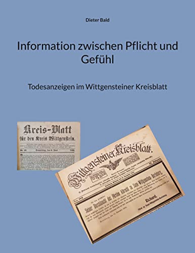 Information zwischen Pflicht und Gefühl: Todesanzeigen im Wittgensteiner Kreisblatt