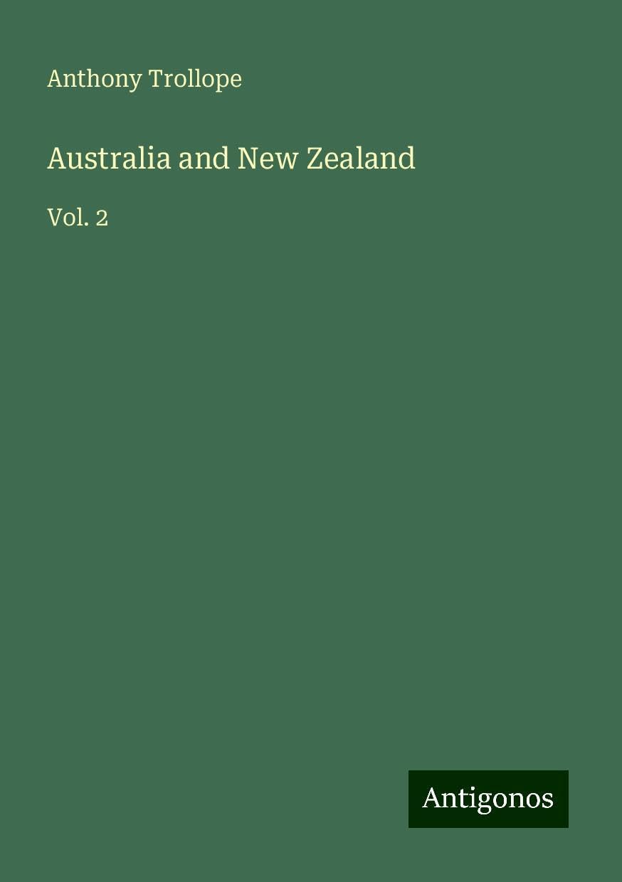 Australia and New Zealand: Vol. 2