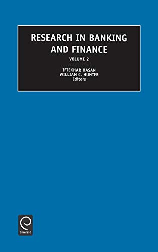 Research in Banking and Finance, Volume 2 (Research in Banking and Finance)