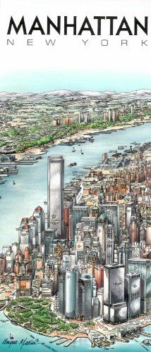 Unique Media Map: Manhattan/Folded