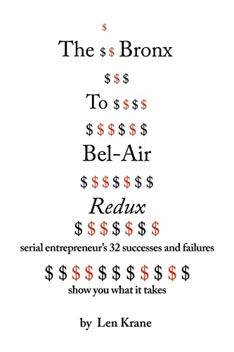 The Bronx To Bel-Air Redux: Serial Entrepreneur's 32 Successes and Failures Show You What It Takes