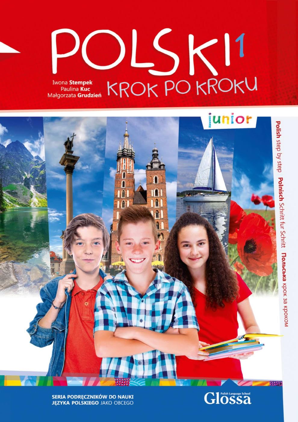 POLSKI krok po kroku junior NEU 1 A1.1 - Hybride Ausgabe: Polnisch für die Schule. Kursbuch mit Audios + Lizenzcode für die Digitale Ausgabe e-polish.eu (36 Monate)