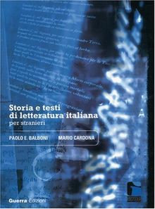 Storia e testi di letteratura italiana. per stranieri. (Lernmaterialien)